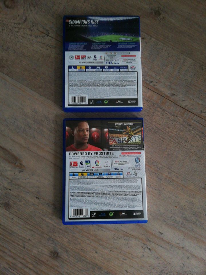 Fifa 17+19 Ps4 Spiele in Moers