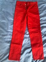 High waist Jeans Vintage Hose H&M rot 28 Damenjeans Damenhose 36 Frankfurt am Main - Sachsenhausen Vorschau