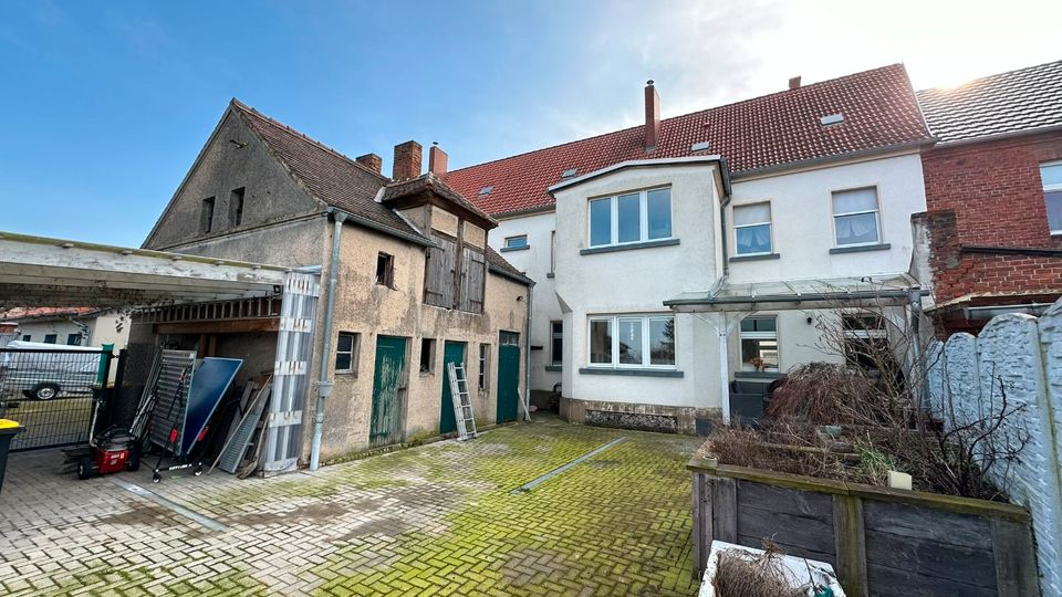 Mehrfamilienhaus PLUS inkl. NEUBAU mit Gewerbeeinheit *** in Tangermünde