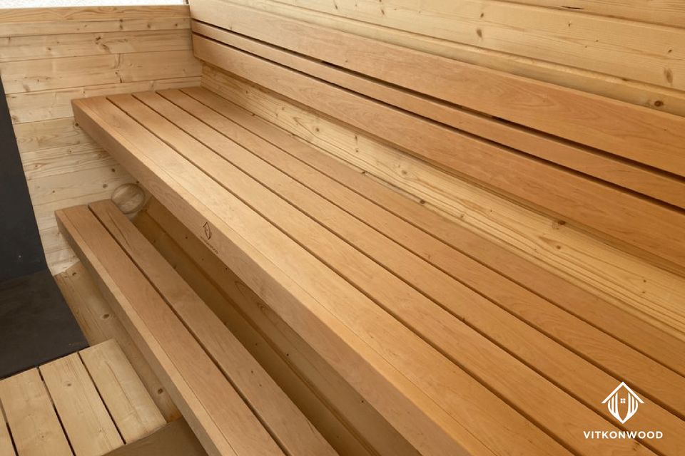 Premium VITKONWOOD Fasssauna | 3,0 Meter | Fichtenholz Graphitgrau | GRATIS Lieferung | Saunafass | Fassauna | Gartensauna | Aussensauna | Saunatonne | Tonnensauna | Sauna in Diekholzen