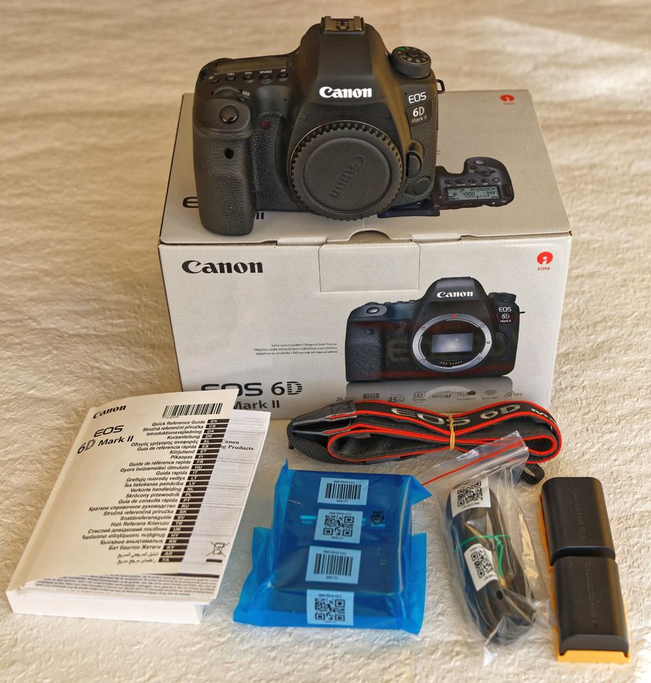 Canon EOS 6D Mark II Body in Originalverpackung in Radolfzell am Bodensee