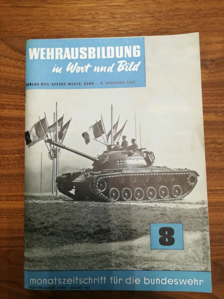 3 Monats-Zeitschriften für die Bundeswehr von 1962 in Dillingen (Donau)