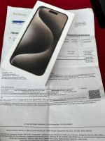iPhone 15 Pro Titanium 256GB Neu ungeöffnet Rechnung Schleswig-Holstein - Neumünster Vorschau