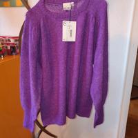 ICHI Wollpullover lila Xs/S *neu* Hessen - Eltville Vorschau