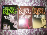 3 Bücher von Stephen King, Monstrum, Fornit, Gesang der Toten Nordrhein-Westfalen - Neuss Vorschau