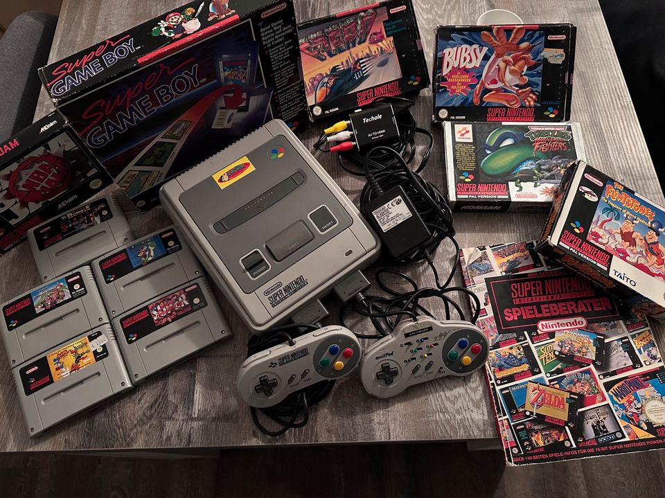 Super Nintendo + Spiele in Jüterbog