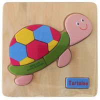 NEU!!! Holzpuzzle für Kinder Schildkröte/Giraffe/Lokomotive/Schne Bayern - Wemding Vorschau