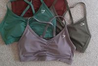 Ruched Sport BH, Gymshark Sports Bra, S Sachsen-Anhalt - Jessen (Elster) Vorschau