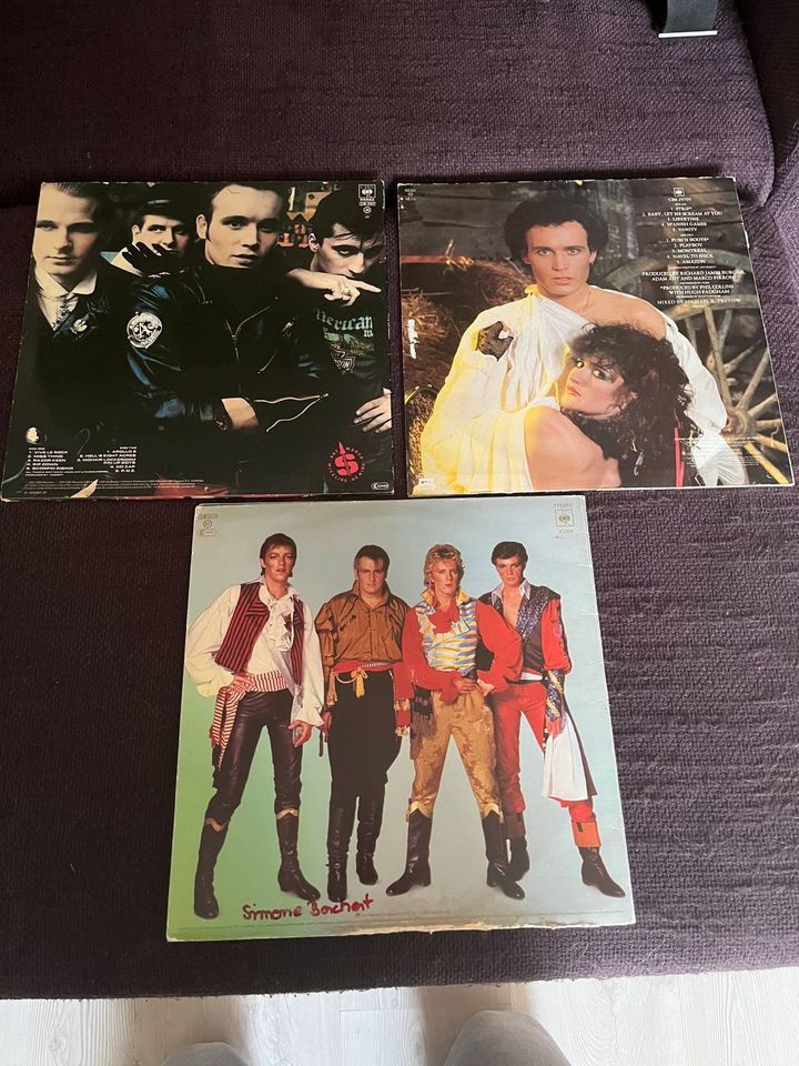 3x Adam Ant Adam and the ants Vinyl LP Paket Sammlung Rock in Melle