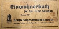 Einwohnerbuch Kreis Saulgau 1939 Riedlingen Mengen Altshausen Baden-Württemberg - Bad Saulgau Vorschau