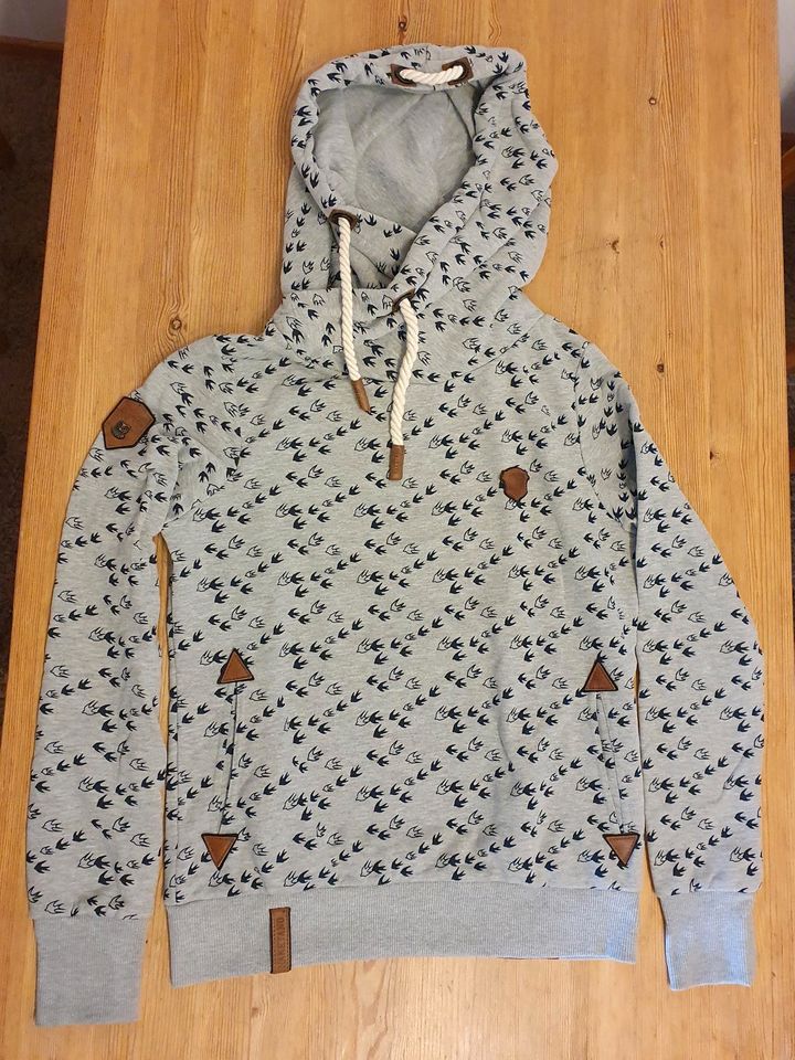 Naketano L Damen Hoodie Vögel in Waldmünchen