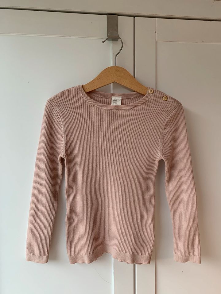 Wollpullover Woll Pullover 100% wolle rosa rosé 104 in Nagold