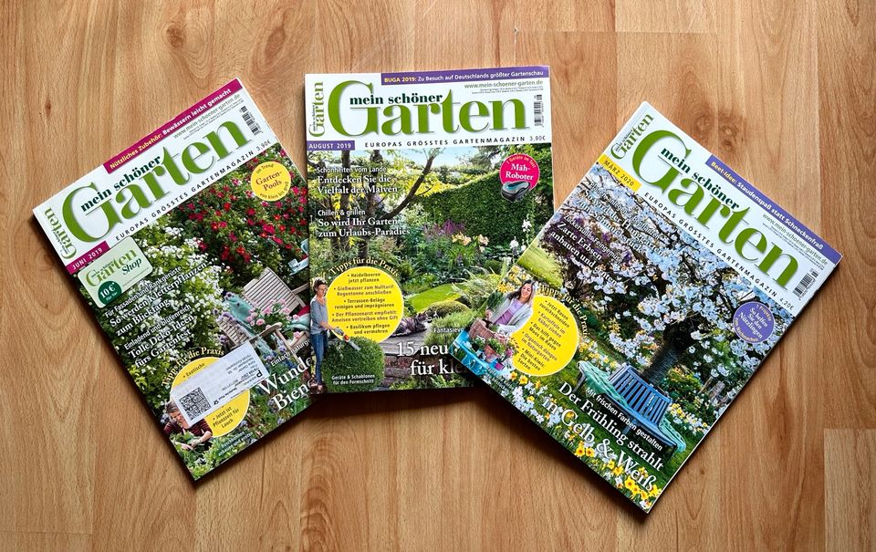 16 Zeitschriften ‚Mein schöner Garten /LiebesLand/Land & Leute … in Freiburg im Breisgau
