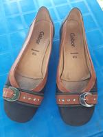 Damen Ballerina blau braun, Gabor, Gr. 39,5 Leipzig - Gohlis-Mitte Vorschau