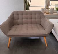 Sofa Monique Grau Velours Baden-Württemberg - Güglingen Vorschau