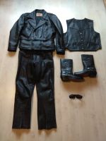 Motorrad-Lederjacke-Lederhose-Stiefel für Biker-Cruiser-Chopper Bayern - Riedenburg Vorschau