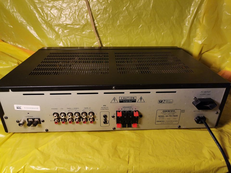 Onkyo TX-7820 Stereo Reciever in Centrum