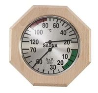 Sauna Thermometer Hygrometer Holzrahmen - 8 Eck 170mm Hannover - Ahlem-Badenstedt-Davenstedt Vorschau