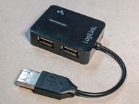 kleiner 4-er USB 2.0 Hub 4 Port von LogiLink mit LED Signallicht Hessen - Haiger Vorschau