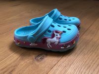 Clogs von Cupcake Couture türkis mit Einhorn Gr. 23 Bayern - Oettingen in Bayern Vorschau