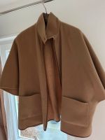 Orig MASSIMO DUTTI Jacke Poncho Wolle Neu 169€ Cape Max Mara Nordrhein-Westfalen - Gummersbach Vorschau