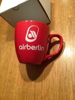 Air Berlin Kaffeebecher große Tasse rot NEU airberlin Nordrhein-Westfalen - Ratingen Vorschau