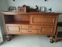 Sideboard massiv Nussbaum Vintage 60er/70er Schreinerarbeit 170cm Bayern - Horgau Vorschau