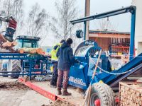 Brennholzaufbereitung mit Sägespaltautomat bzw. Sägespalter Bayern - Triftern Vorschau