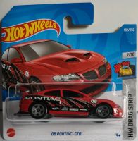 Hot Wheels 06' Pontiac GTO Niedersachsen - Hagen im Bremischen Vorschau