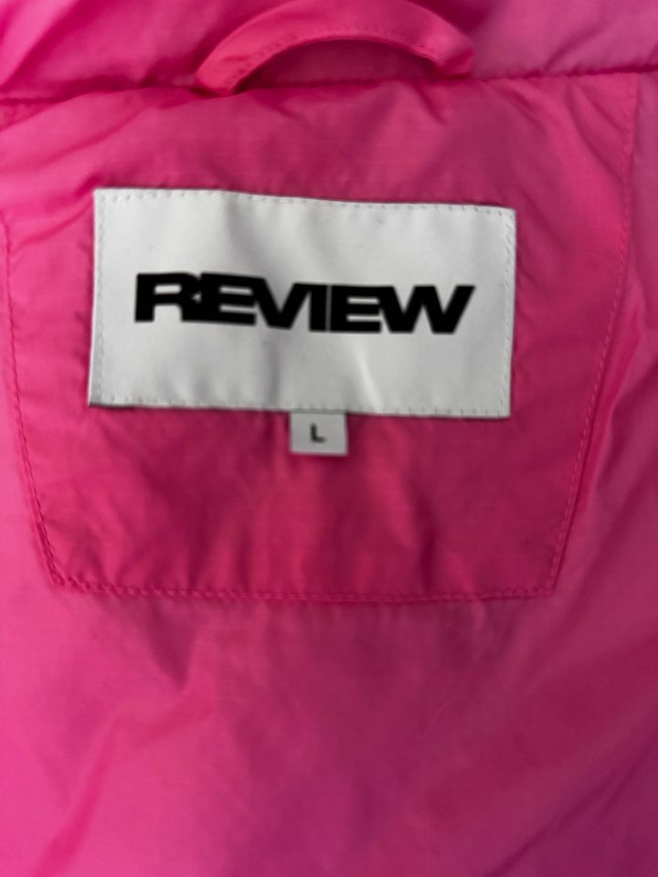 Review puffer Jacke Pink in Dortmund