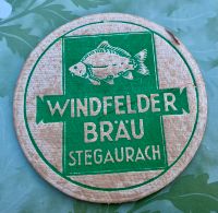 Alter Bierfilz - Windfelder Bräu Stegaurach - Bieruntersetzer Bayern - Bamberg Vorschau