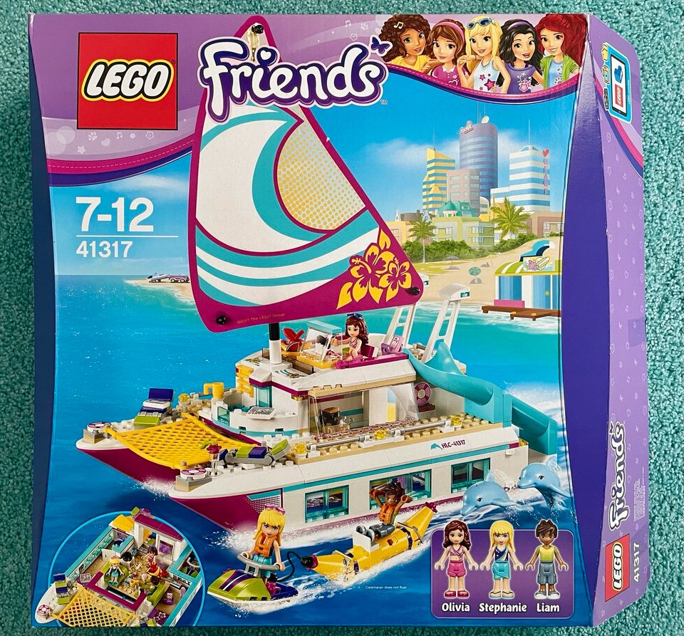 LEGO Friends 41317 Sonnenschein Katamaran  Boot mit OVP in Dresden