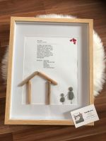 Vatertag Steinbild XXL Handmade Geschenk Liebe Papa Brandenburg - Havelsee Vorschau