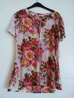 T-Shirt,  Gr.  L (Gr.  44/46), beige mit Blumen,  Gina Benotti Nordrhein-Westfalen - Ense Vorschau