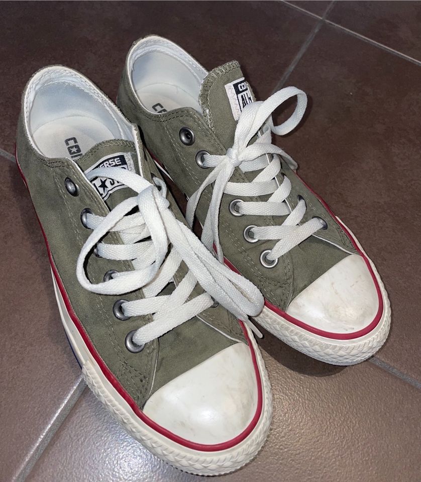 All Star Converse Schuhe Sommer olive in Hamburg