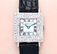 Tiffany Cocktailwatch 21mm Vintage Art Deco 76 Diamonds ca. 2,5ct Eimsbüttel - Hamburg Rotherbaum Vorschau