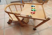 Kinderhochstuhl 50s 60s Hochsitz Kinder STUHL mit Spieltisch Nordrhein-Westfalen - Borken Vorschau