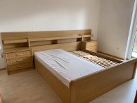 Doppelbett mit integrierten Nachtkästchen & Lattenrosten Bayern - Wörth an der Isar Vorschau