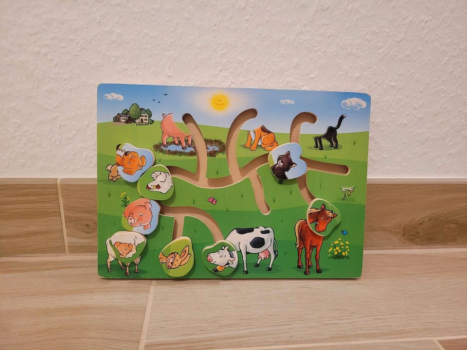 ♥️ Schiebe Spiel Baby Spiel Tiere Lernspiel in Meßkirch