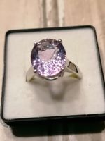 Silberring Amethyst Gr 18 Silber Ring 6 Karat Luxusring Damen Bayern - Steinberg am See Vorschau