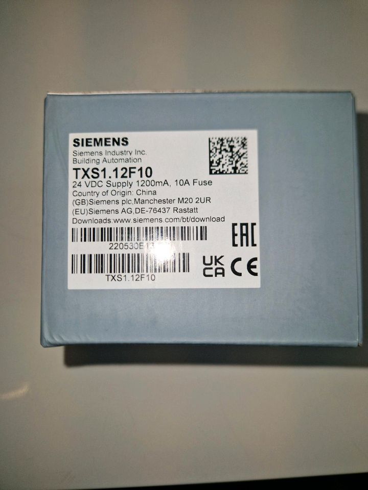 Siemens TXS1.12F10 24v AC Speisungsmodul Spannungsversorgung in Berlin