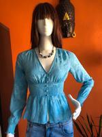 Schicke blaue Bluse Gr. 38 pimkie  Bluse Sachsen - Zwickau Vorschau
