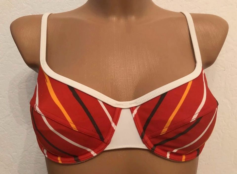 Exxtasy Bikini Set Bügel rot 38 B Cup Slip 38 M NEU in Rehlingen-Siersburg