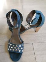 Bullboxer High Heels blau m. Nieten,Gr. 39,Obermaterial Echtleder Nordrhein-Westfalen - Gladbeck Vorschau