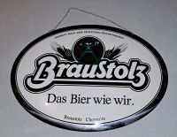 Braustolz Brauerei Blechschild Werbeschild Sachsen - Rabenau Vorschau