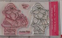 Efco Clearstamps "Weihnachtsmänner" A7 Baden-Württemberg - Bad Krozingen Vorschau