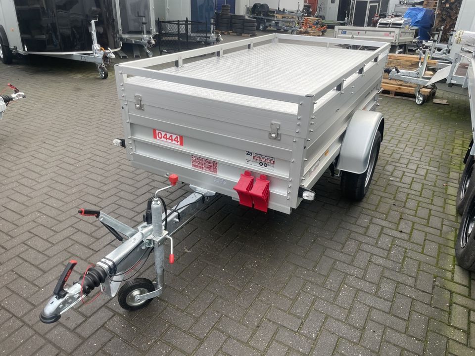 Koch Anhänger 4.13 Deckelanhänger 250x125x50cm PKW Alu 1300kg NEU in Bocholt