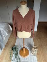Only Strickjacke rost braun Gr.XS neu Hessen - Borken Vorschau