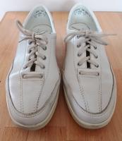 bequemer Schnürschuh Halbschuh Remonte Damen Gr. 5½ Leder beige Sachsen - Kirschau Vorschau
