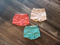 3er-Set Gr. 74 H&M Shorts kurze Hosen coralle beige türkis Niedersachsen - Apen Vorschau